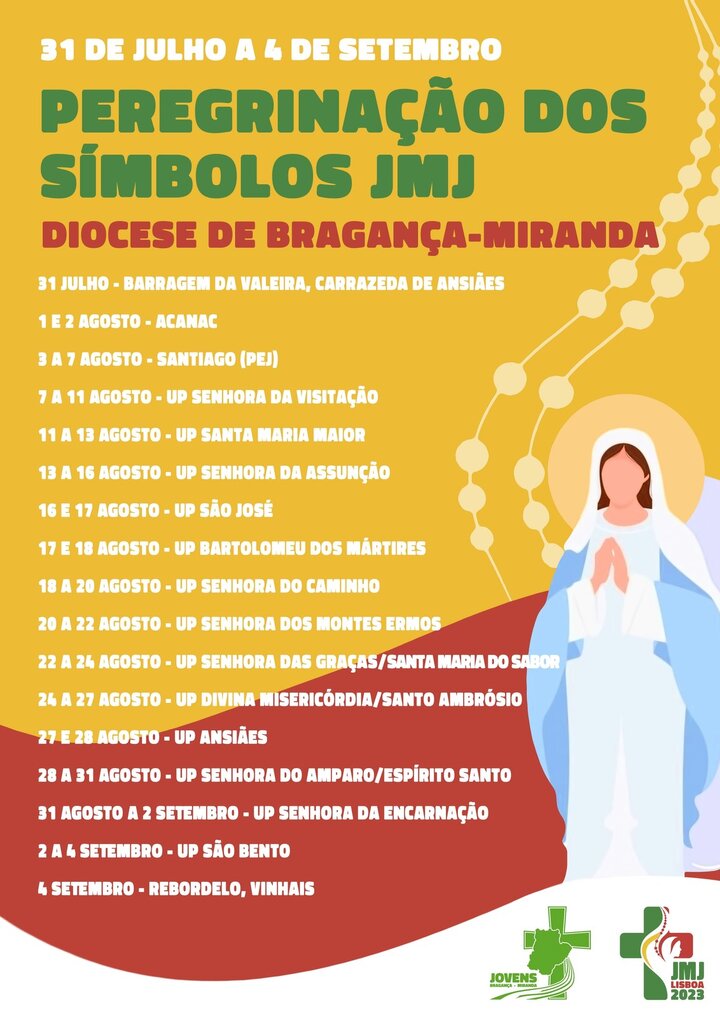 SIMBOLOS JMJ BRAGANÇA-MIRANDA