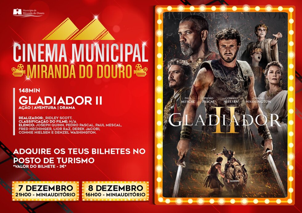 CARTAZ Gladiador