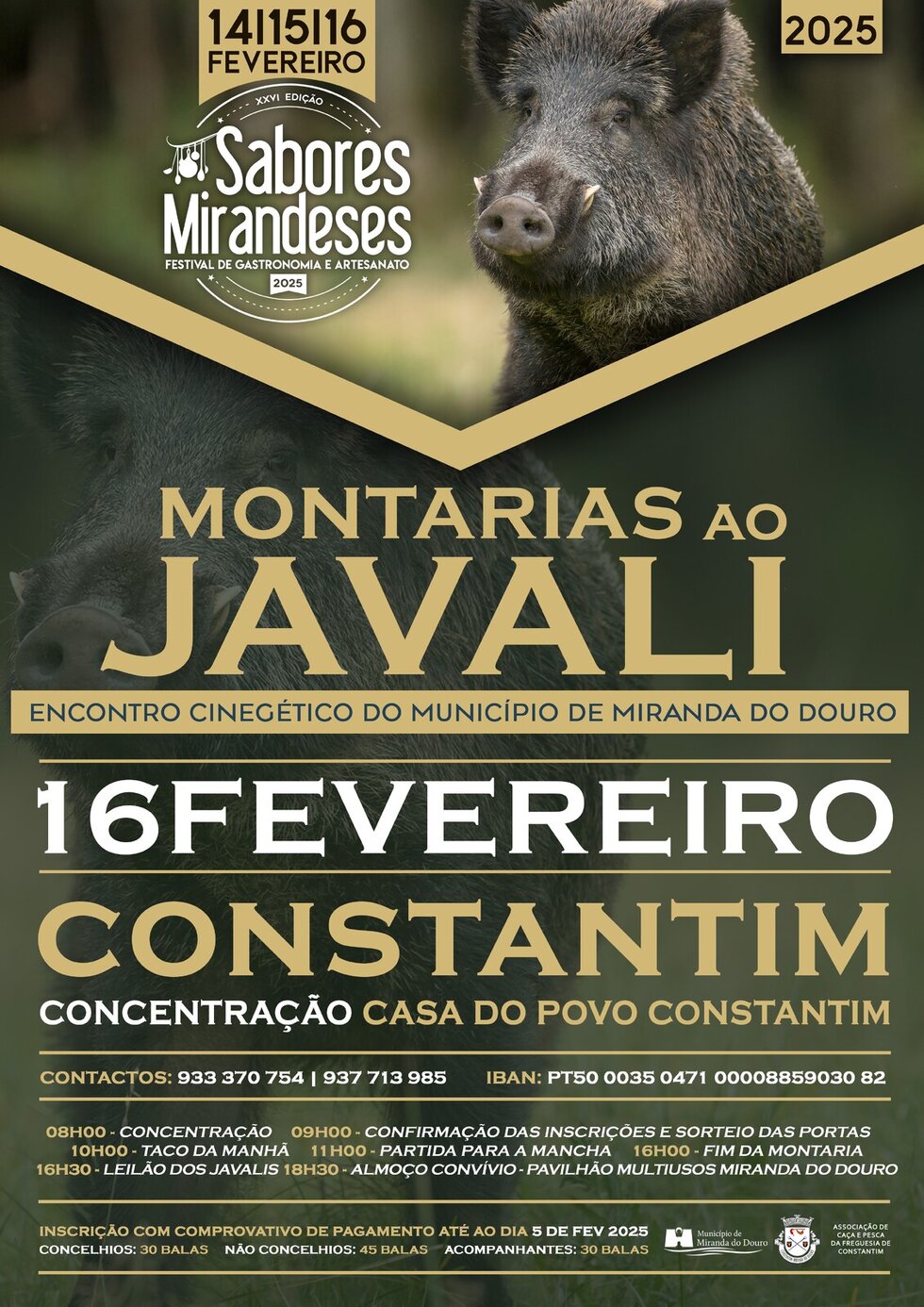 Cartaz Montaria Constantim